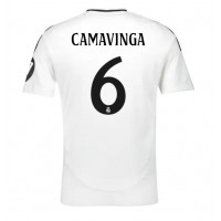 Real Madrid Eduardo Camavinga #6 Hemmatröja 2024-25 Kortärmad